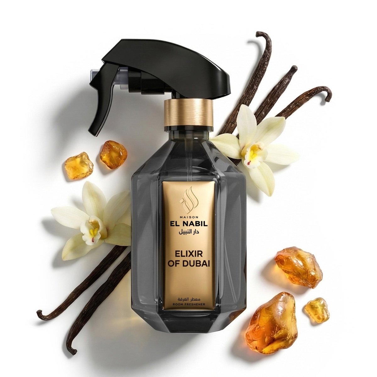 Elixir of Dubai – Gourmand Oriental Room Freshener | Maison El Nabil